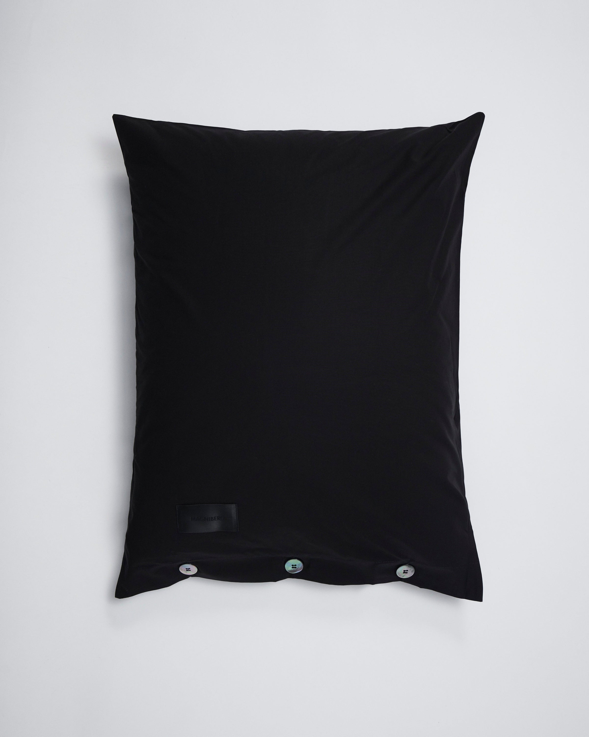 Mother pillow case | Black Poplin